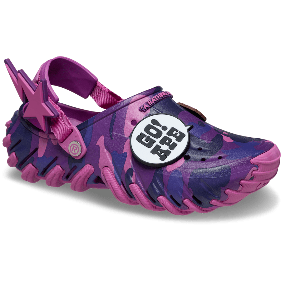 Farbe BAPE® x Crocs Echo RO Clog - Schrägsicht - Crocs