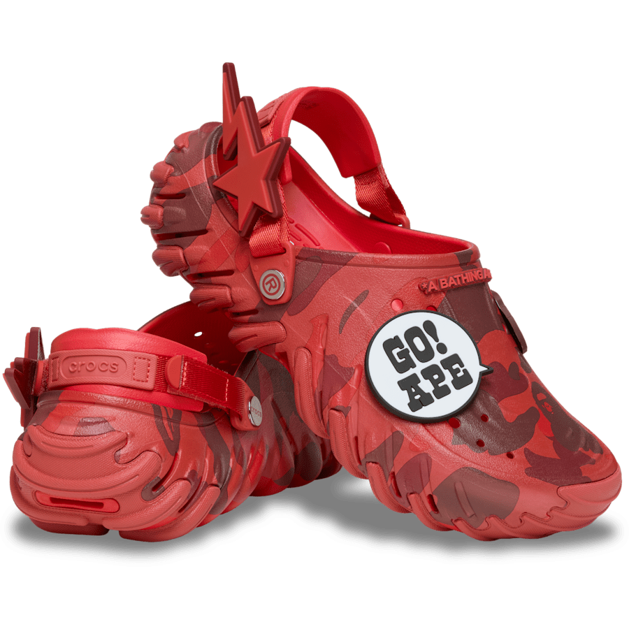 Farbe BAPE® x Crocs Echo RO Clog - Paar - Crocs