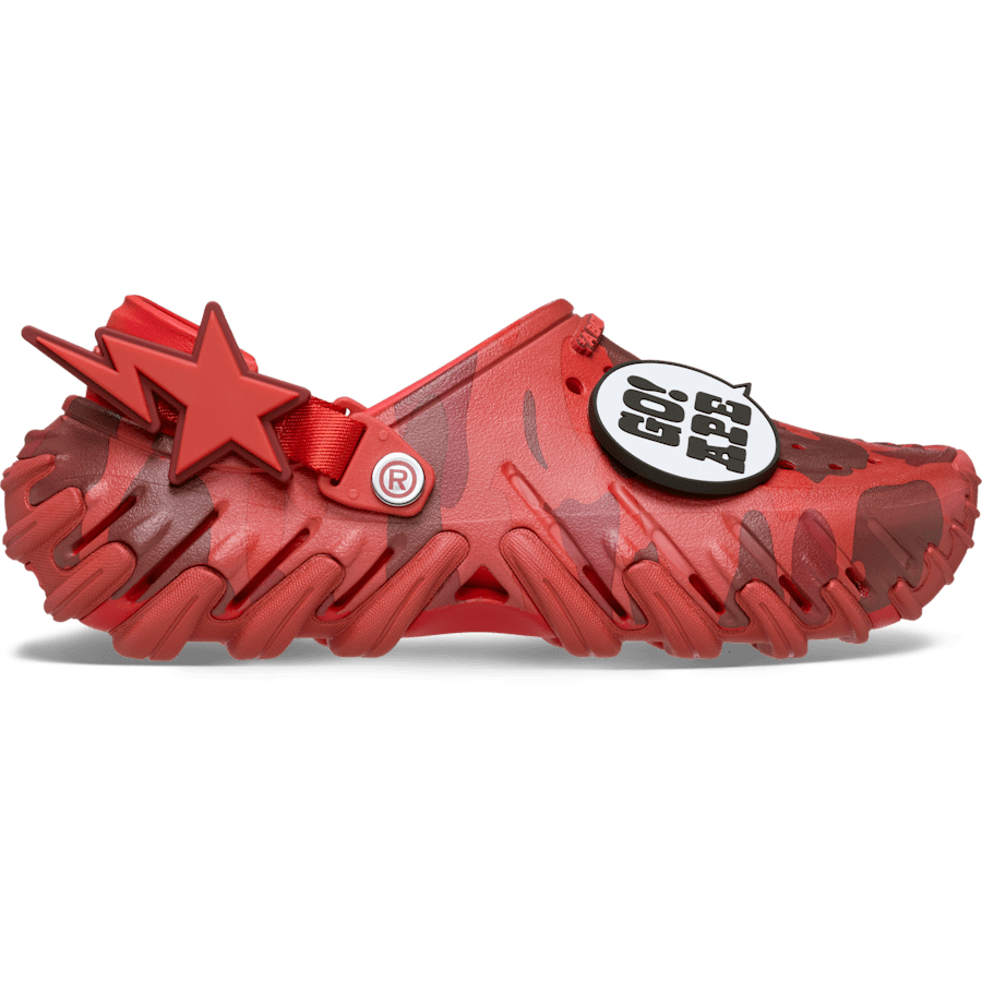 Farbe BAPE® x Crocs Echo RO Clog - Draufsicht - Crocs
