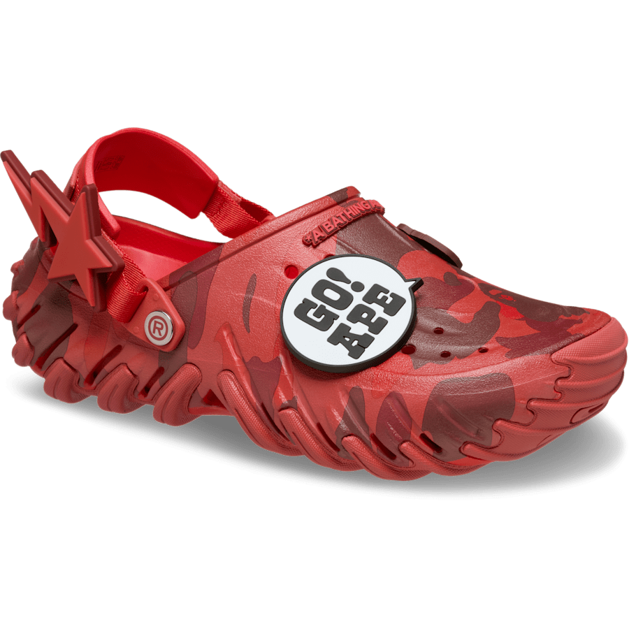 Farbe BAPE® x Crocs Echo RO Clog - Schrägsicht - Crocs