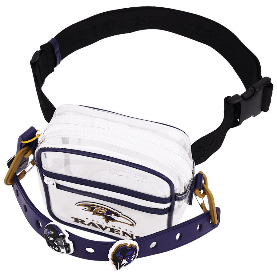 Multi NFL Baltimore Ravens Clear Stadium Bag - Bottom - Crocs