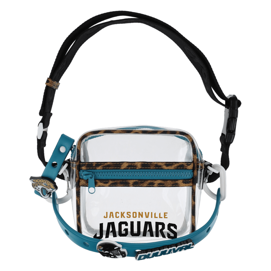 Multi NFL Jacksonville Jaguars Clear Stadium Bag - Angle - Crocs