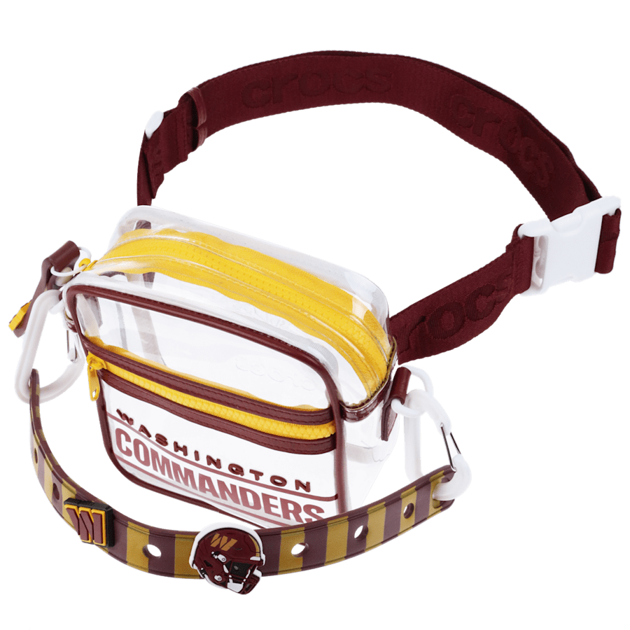 Multi NFL Washington Commanders Clear Stadium Bag - Bottom - Crocs