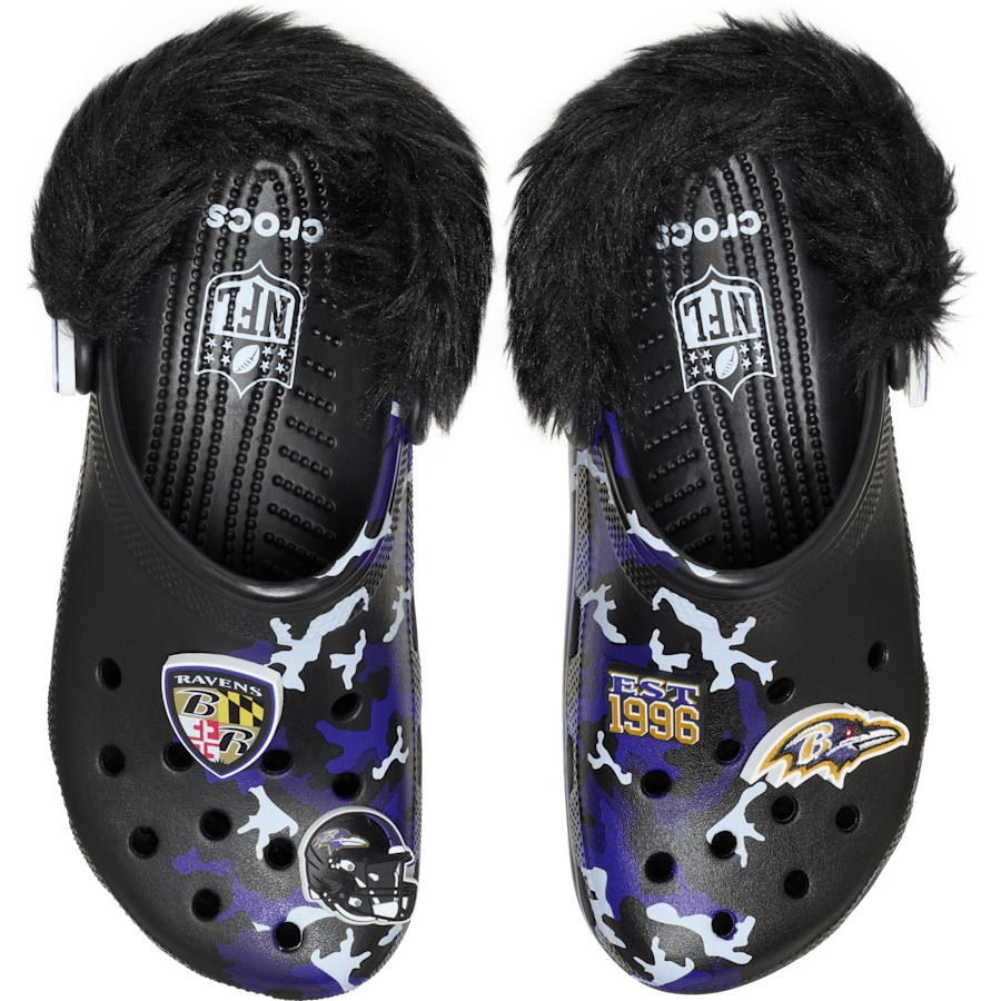 Multi NFL Baltimore Ravens Classic Clog - Side - Crocs