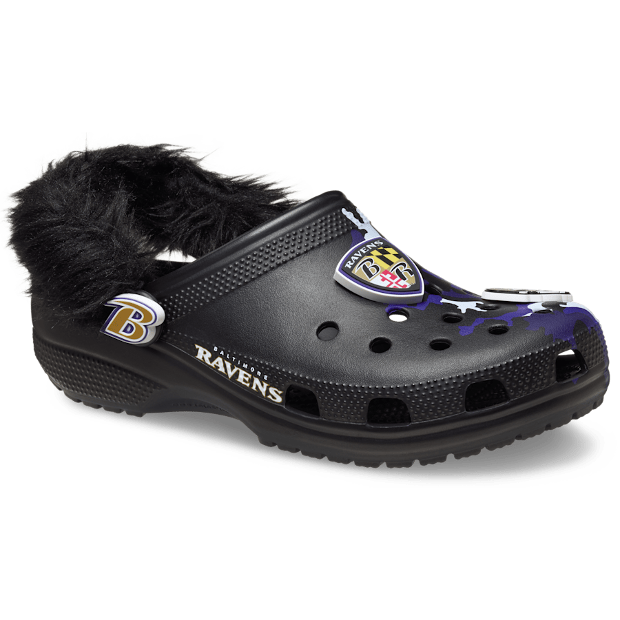 Multi NFL Baltimore Ravens Classic Clog - Angle - Crocs