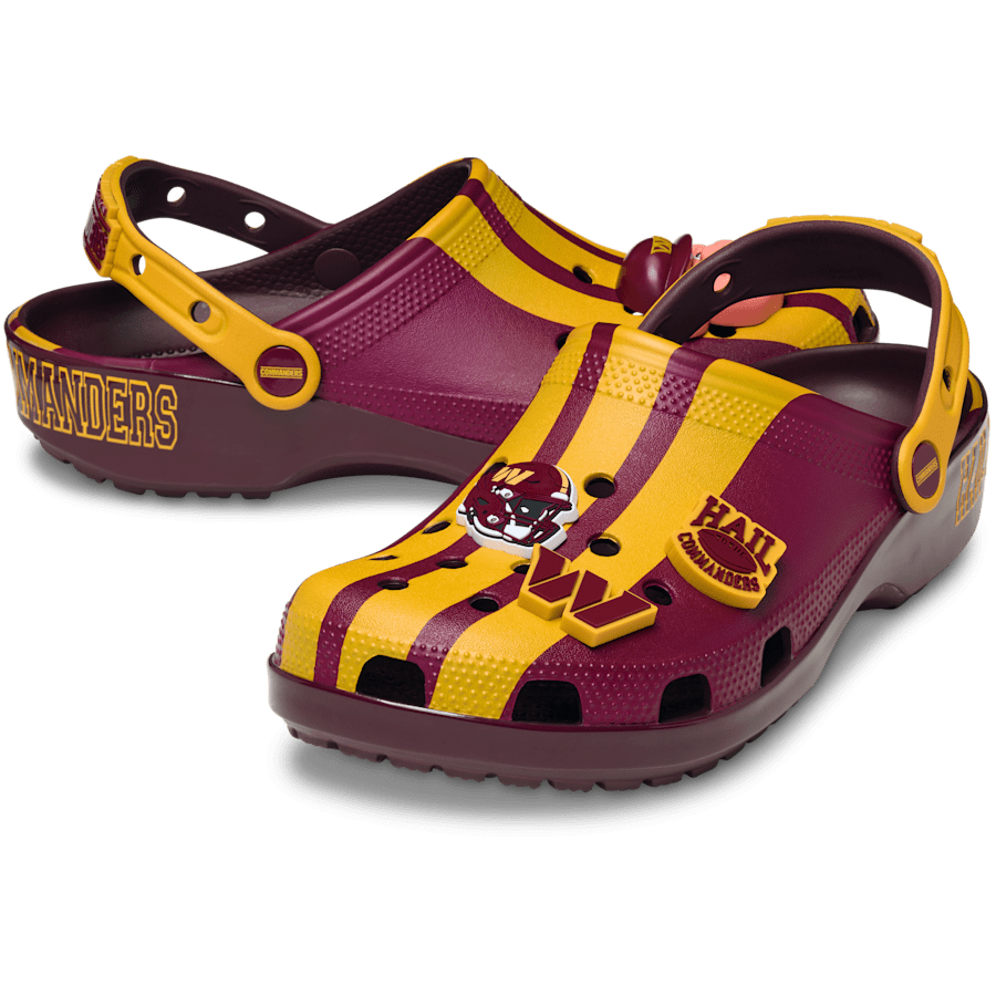 Multi NFL Washington Commanders Classic Clog - Pair - Crocs