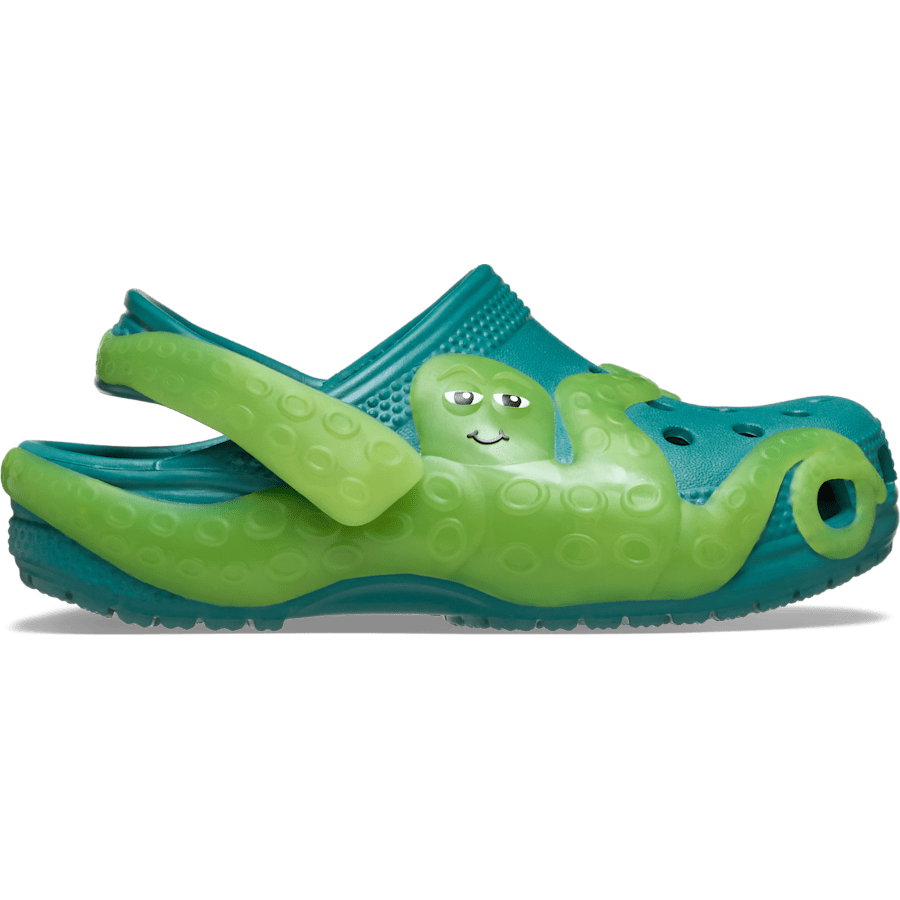 Deep Dive Toddler Classic IAM Color Change Octopus Clog - Side - Crocs