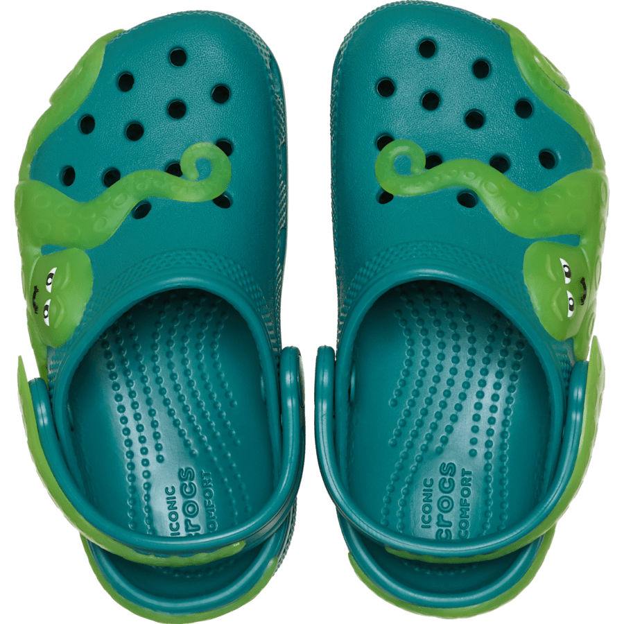Deep Dive Toddler Classic IAM Color Change Octopus Clog - Top - Crocs