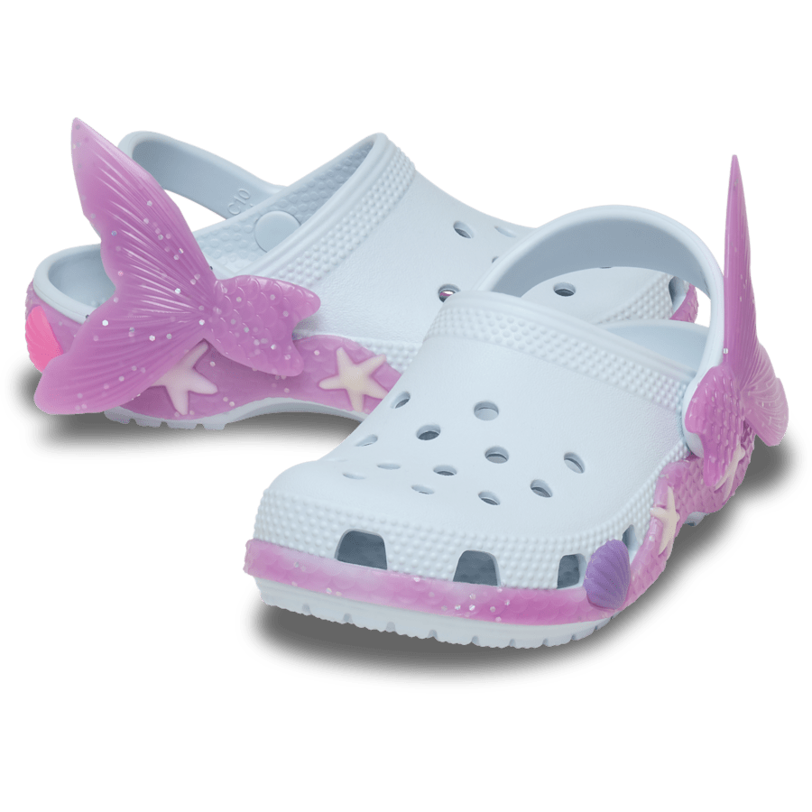 Vapor Ice Toddler Classic IAM Color Change Mermaid Clog - Pair - Crocs