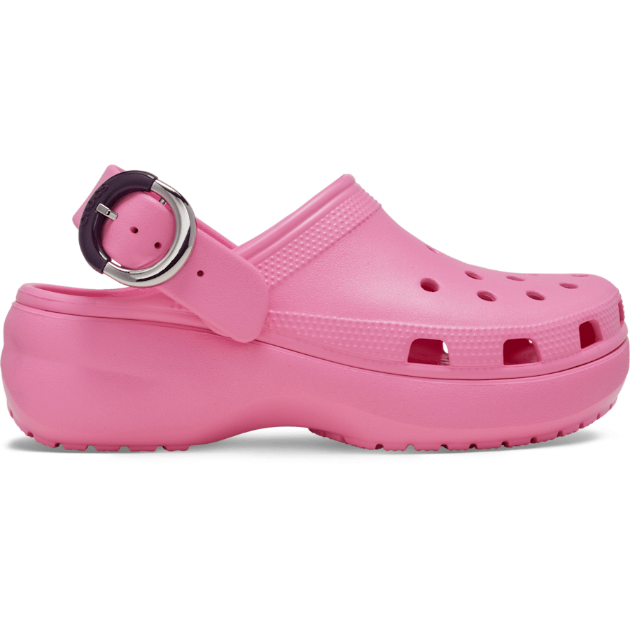 Couleur Classic Platform Dipped Buckle Clog - Côté - Crocs