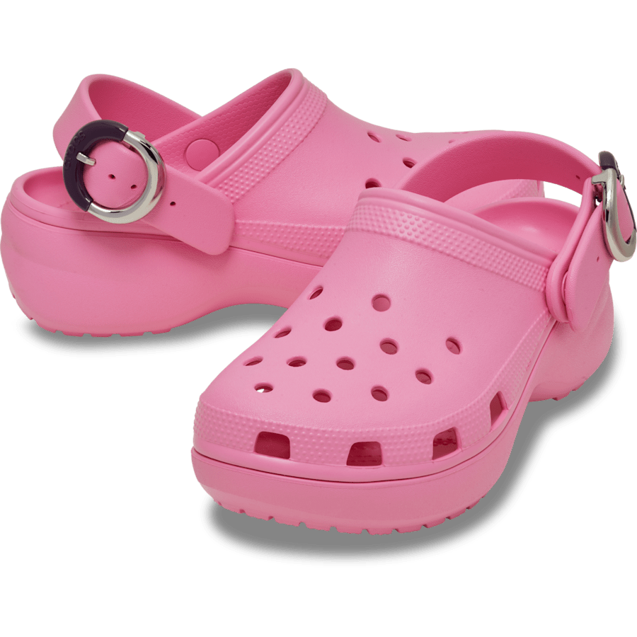 Couleur Classic Platform Dipped Buckle Clog - Paire - Crocs