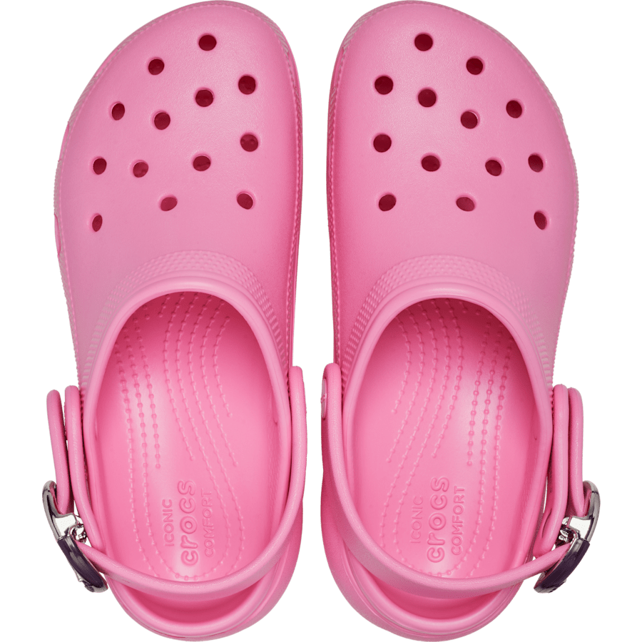 Couleur Classic Platform Dipped Buckle Clog - Dessus - Crocs