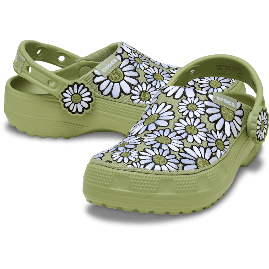 Farbe Crafted Daisy Clog - Paar - Crocs