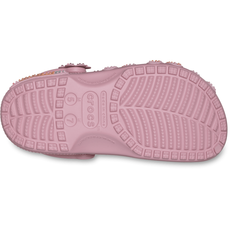 Crocs Classic Summer Beaded Clog — Mauve
