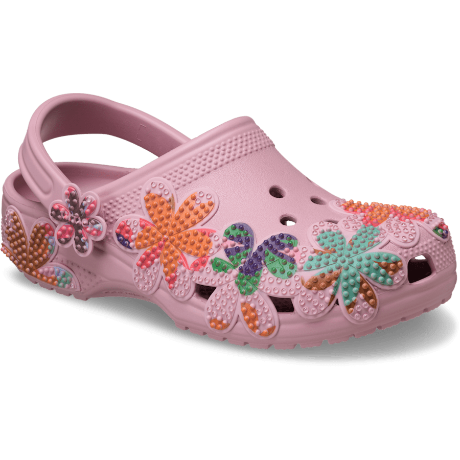Crocs Classic Summer Beaded Clog — Mauve