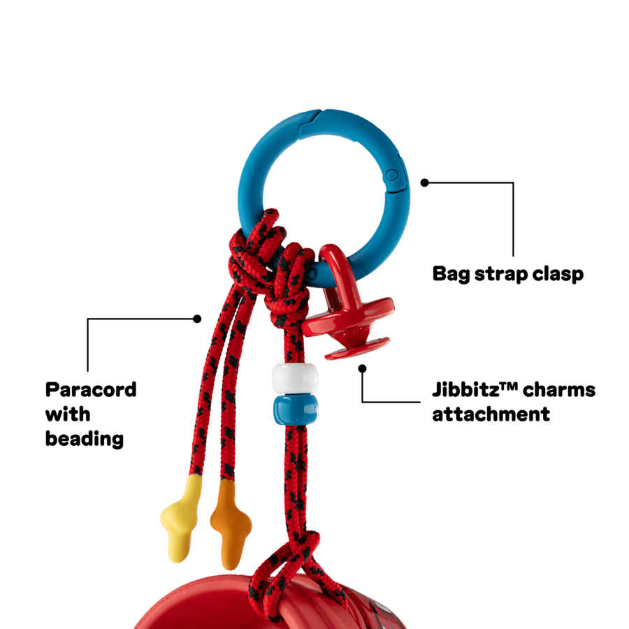 Crocs Lightning McQueen Jibbitz™ Bag Charm — Multi