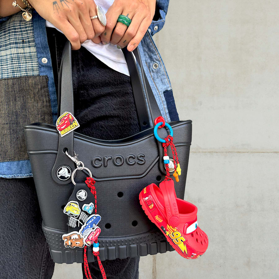 Crocs Lightning McQueen Jibbitz™ Bag Charm — Multi
