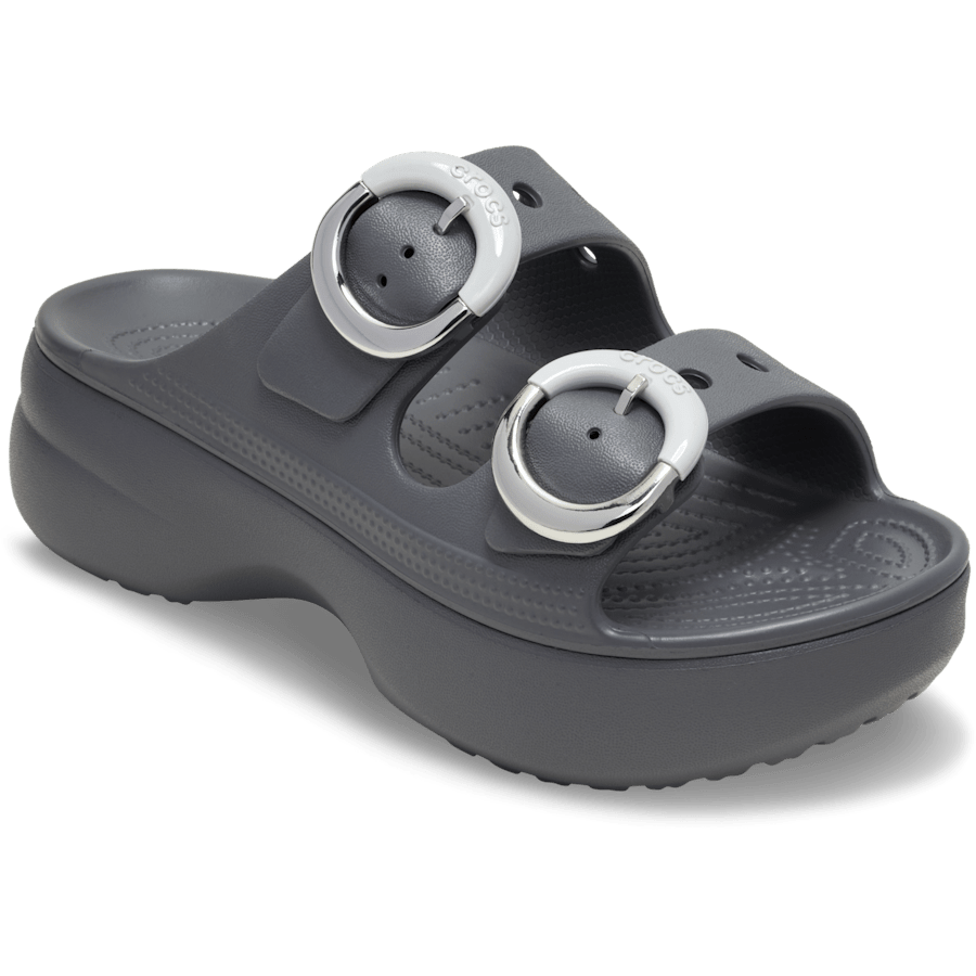 Colour Women's Saturday Platform Dipped Buckle Sandal - Angle - Crocs