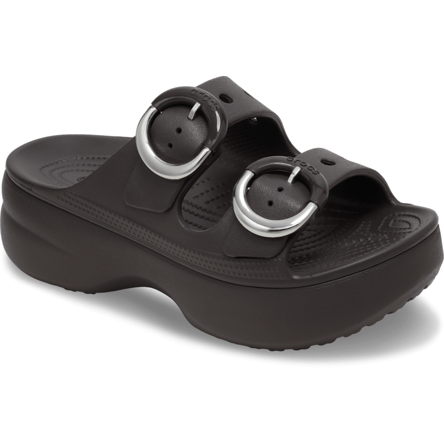 Colour Women's Saturday Platform Dipped Buckle Sandal - Angle - Crocs