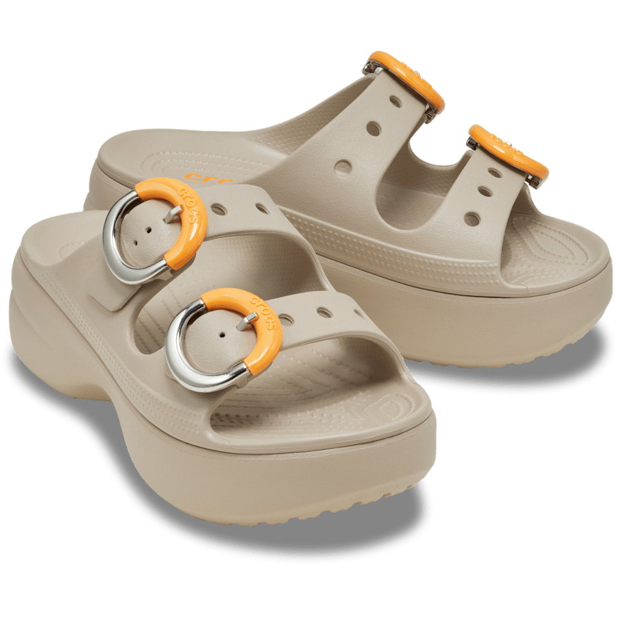 Colour Women's Saturday Platform Dipped Buckle Sandal - Pair - Crocs
