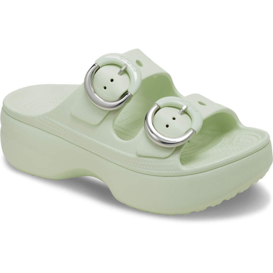 Colour Women's Saturday Platform Dipped Buckle Sandal - Angle - Crocs