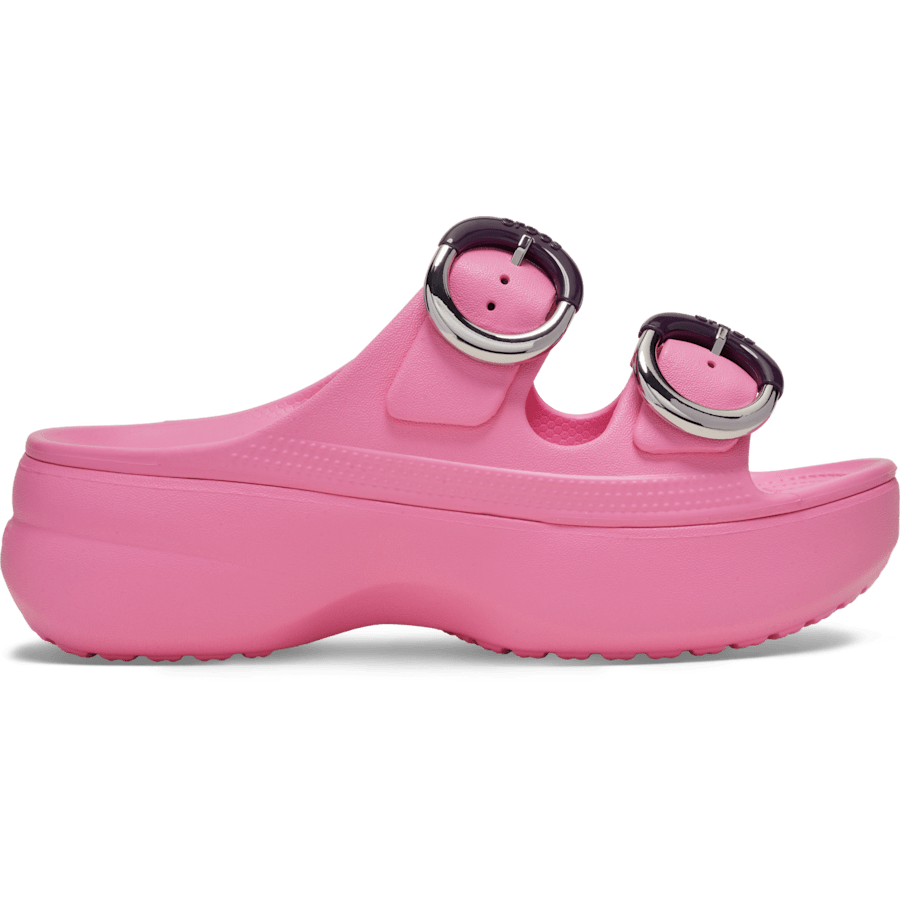 Colour Women's Saturday Platform Dipped Buckle Sandal - Side - Crocs