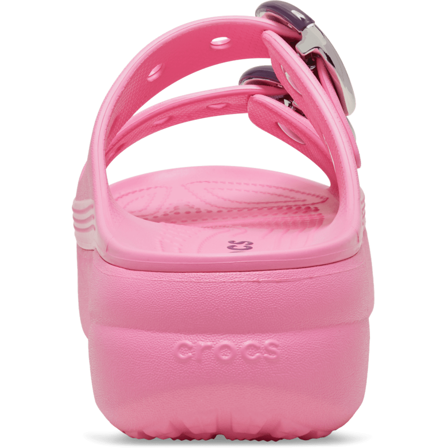 Colour Women's Saturday Platform Dipped Buckle Sandal - Back - Crocs