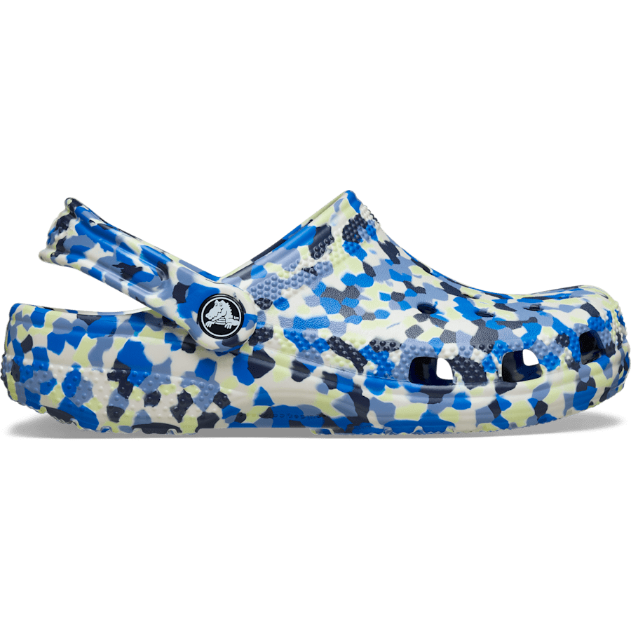 Farbe Kids' Classic Glow Confetti Clog - Seitenansicht - Crocs