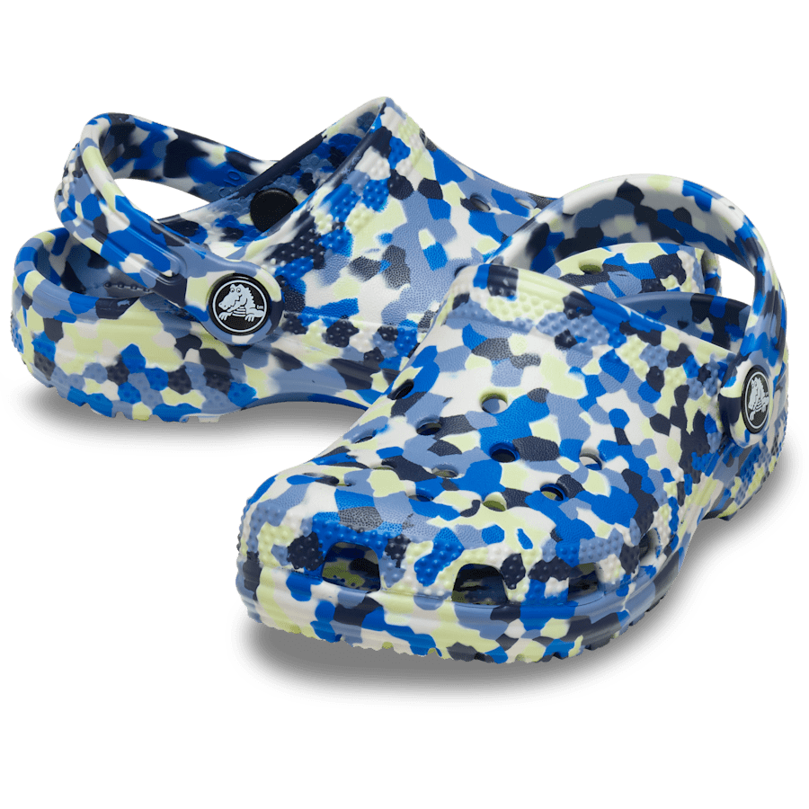 Farbe Toddler Classic Glow Confetti Clog - Paar - Crocs