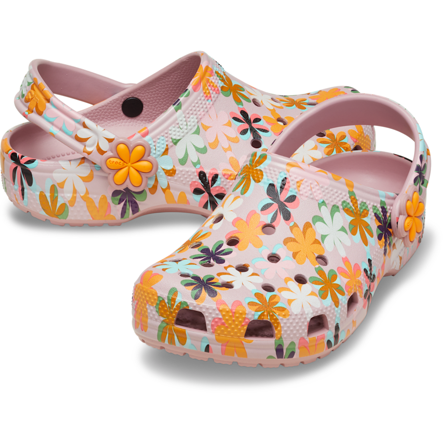 Crocs Toddler Classic Retro Summer Clog — Mauve