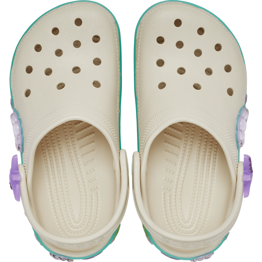 Frappé Kids' Classic Sea Sparkle Shaker Clog - Top - Crocs