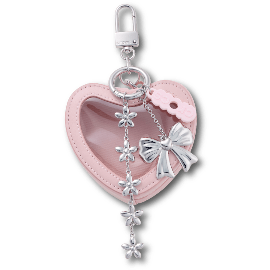 Crocs Beauty Pouch Bag Charm — Silver