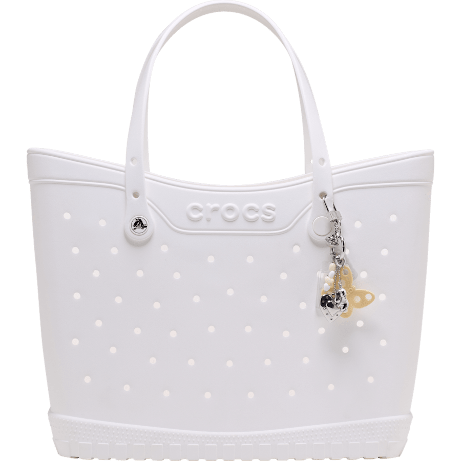 Crocs Picture Frame Bag Charm — Silver