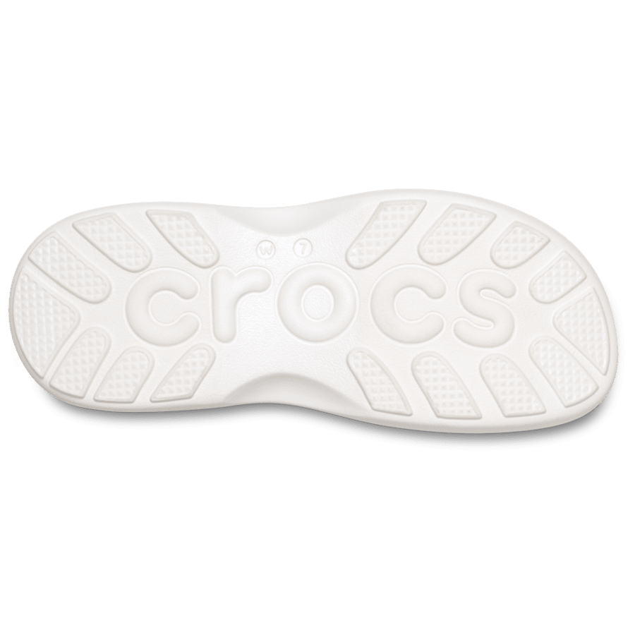 Peach Ice/Frappé/Chalk Soho Y Strap Shimmer Sandal - Bottom - Crocs