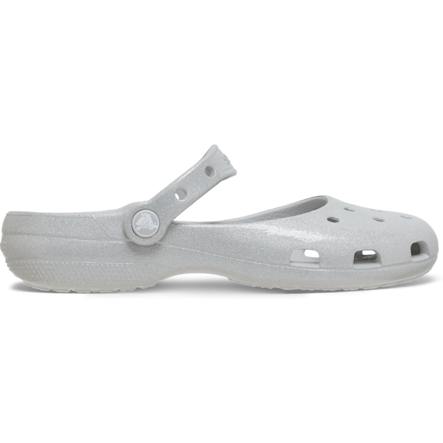 Paillettes argentées Classic Shine Glitter Ballet - Côté - Crocs