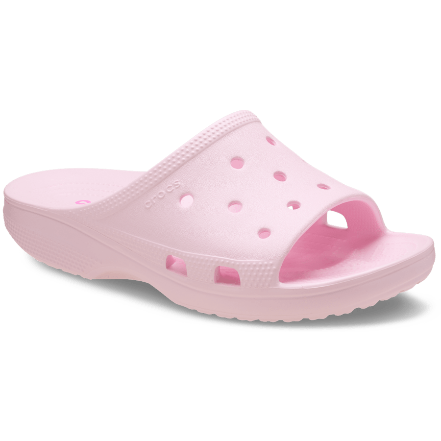 Pink Milk Women's Saturday Slide - Angle - Crocs