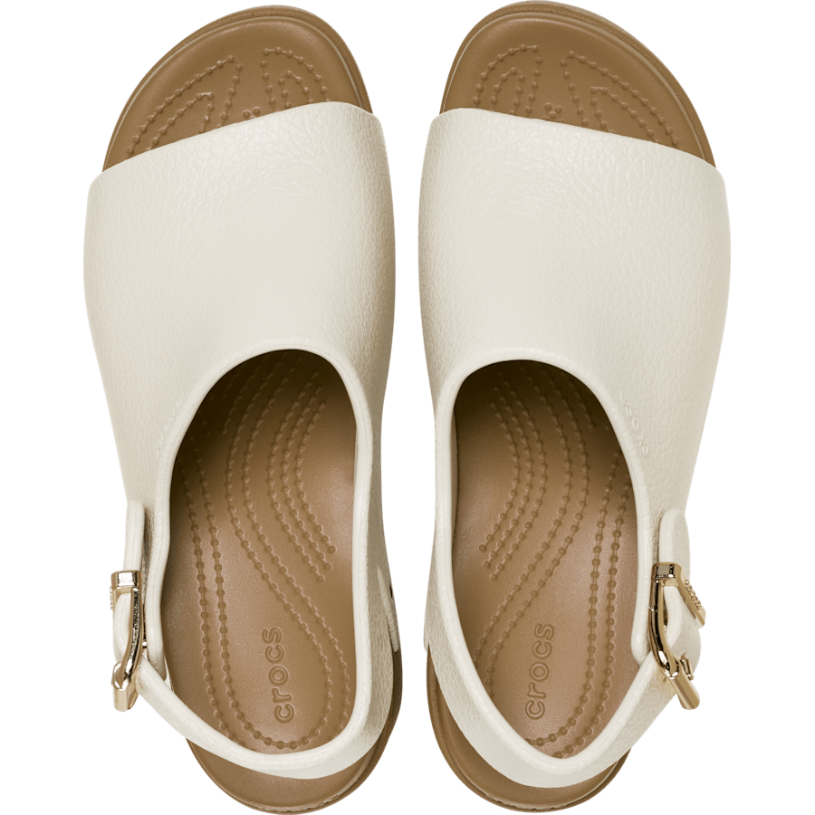 Frappé/Sépia Dylan Studded Platform Slide - Dessus - Crocs