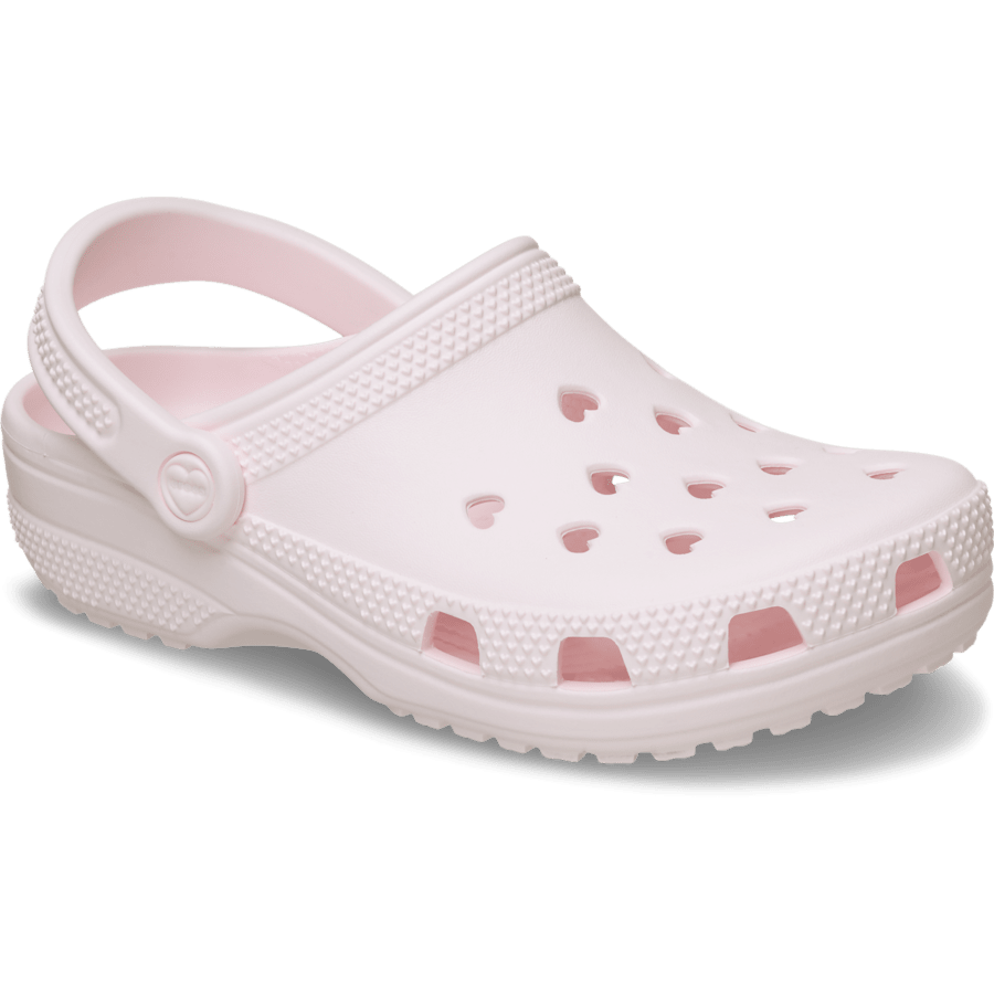 Couleur Classic Hearts Cut Out Clog - Angle - Crocs