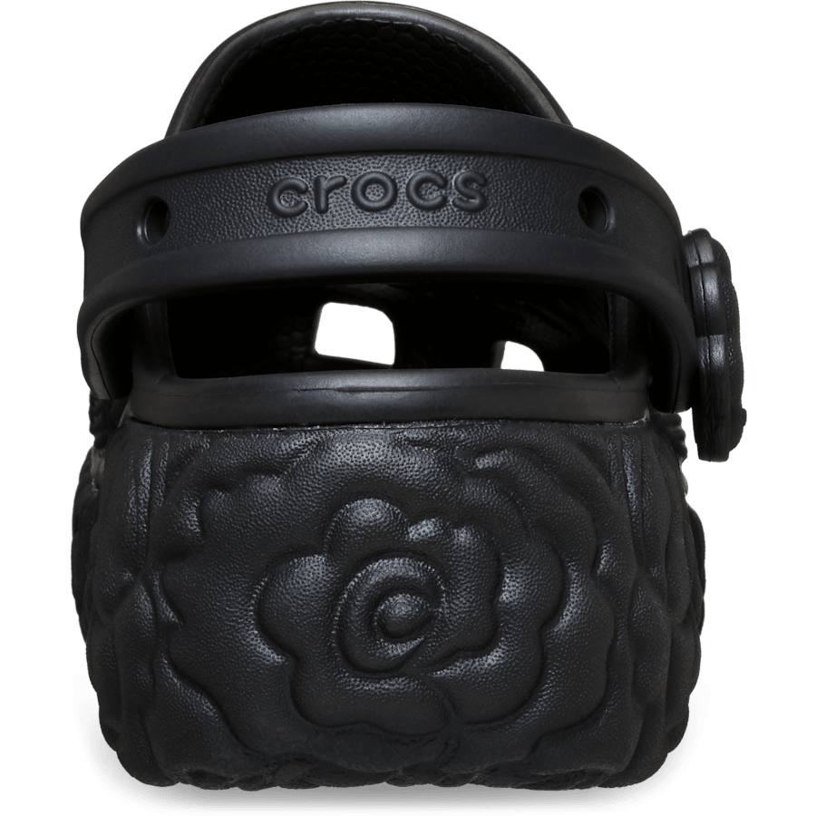 Black Classic Platform Bloom Clog - Zurück - Crocs