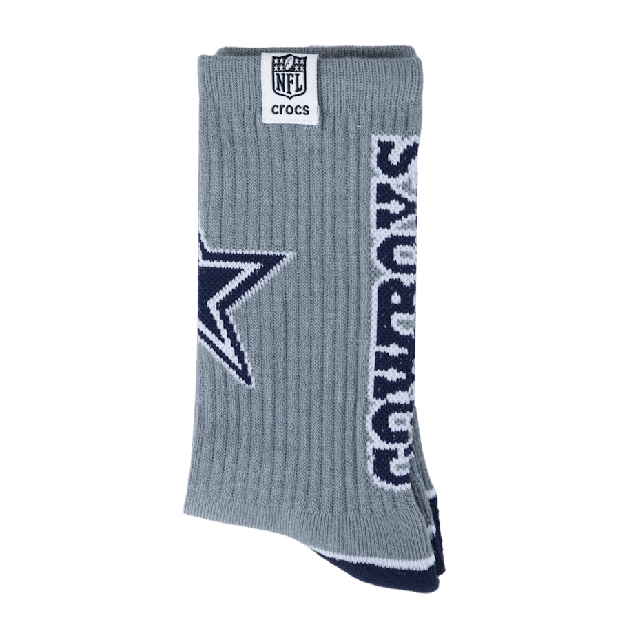 Multi NFL Dallas Cowboys Crocs Socks - Dessus - Crocs