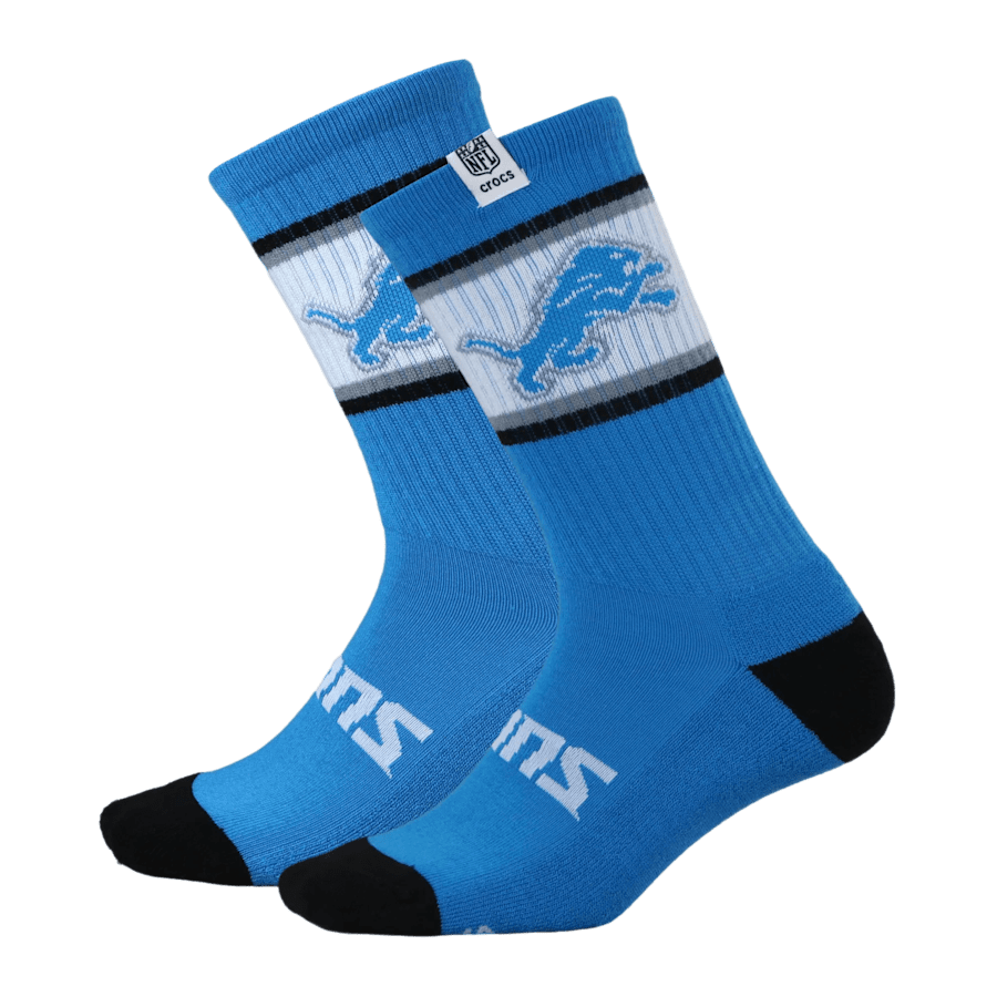 Multi NFL Detroit Lions Crocs Socks - Côté - Crocs