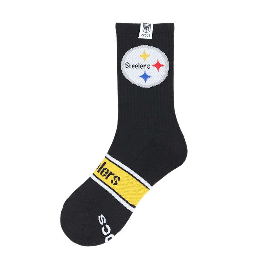 Multi NFL Pittsburgh Steelers Crocs Socks - Pair - Crocs