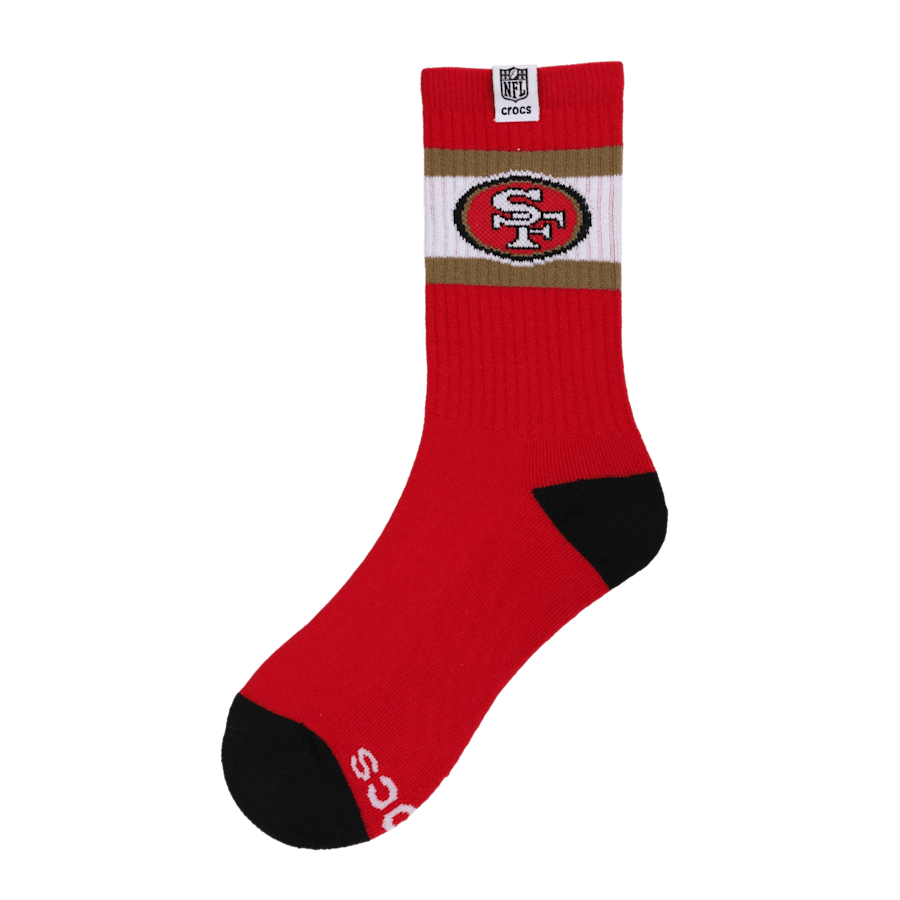 Multi NFL San Francisco 49ers Crocs Socks - Pair - Crocs