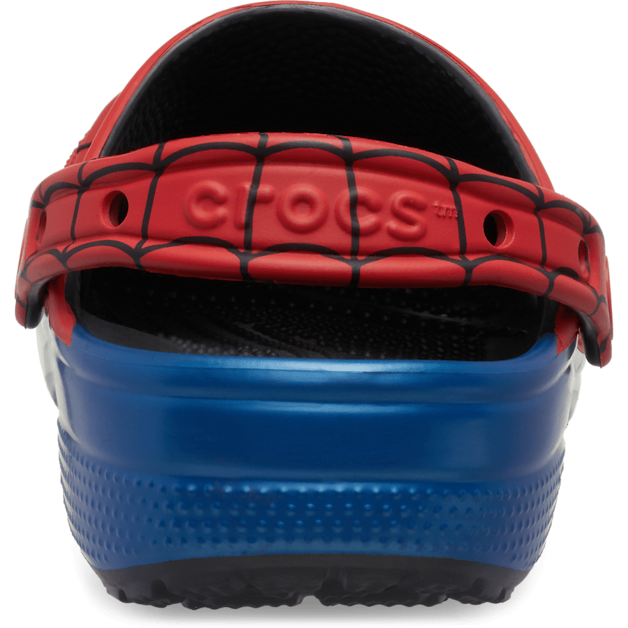 Multi Spider-Man Classic Clog - Back - Crocs