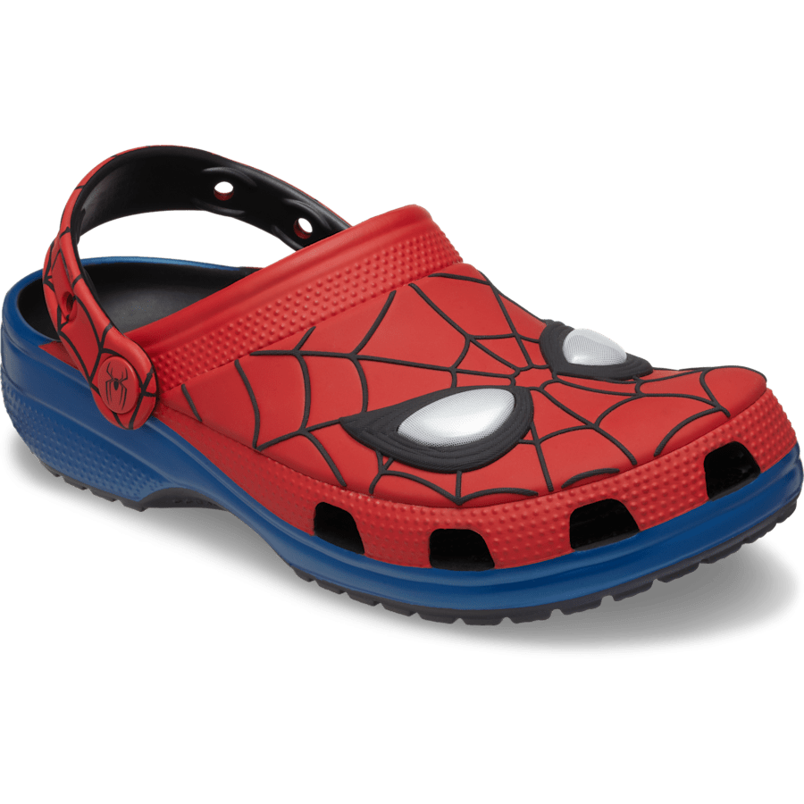 Multi Kids' Spider-Man Classic Clog - Angle - Crocs