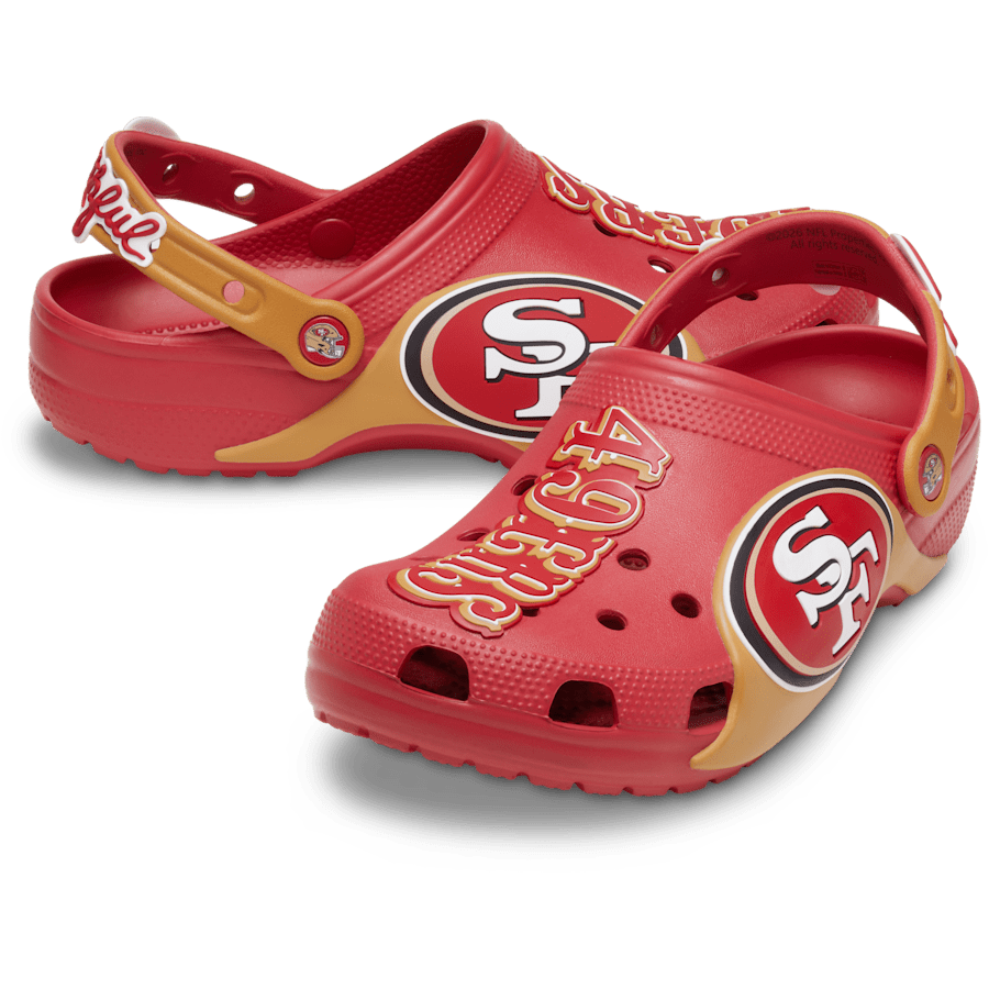 Multi NFL San Francisco 49ers Graphic Classic Clog - Pair - Crocs