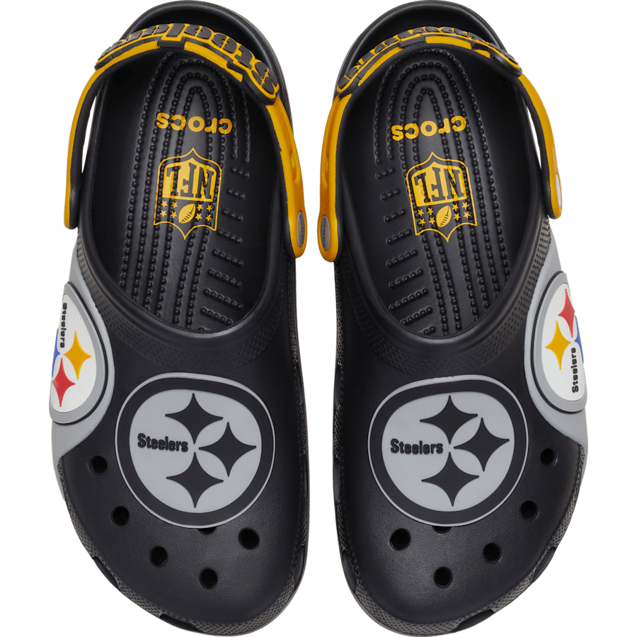 Multi NFL Pittsburgh Steelers Graphic Classic Clog - Side - Crocs
