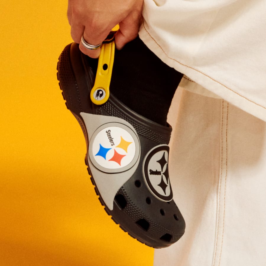 Multi NFL Pittsburgh Steelers Graphic Classic Clog - Lifestyle - Crocs