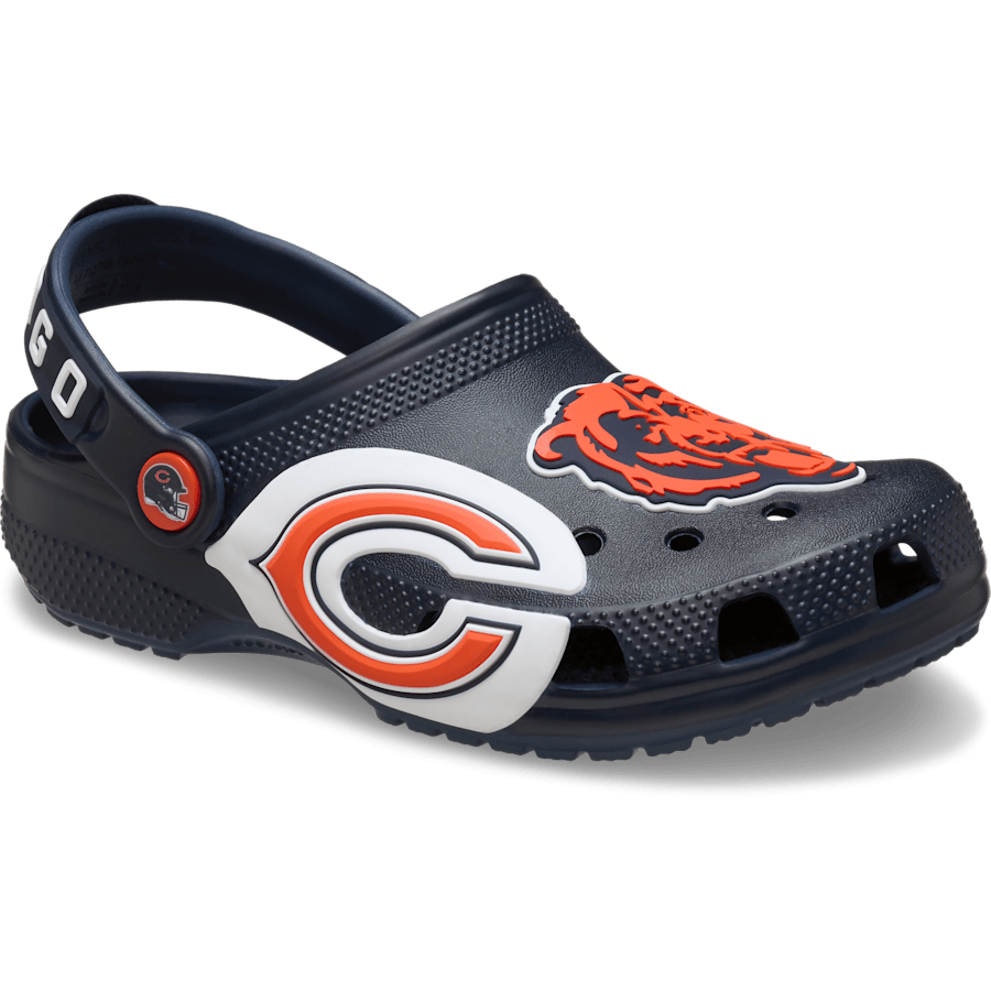 Multi Kids’ NFL Chicago Bears Graphic Classic Clog - Angle - Crocs