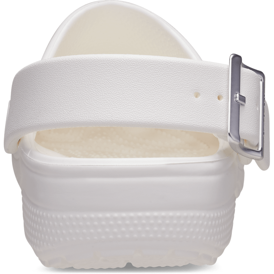 Colour Classic Metallic Buckle Clog - Back - Crocs